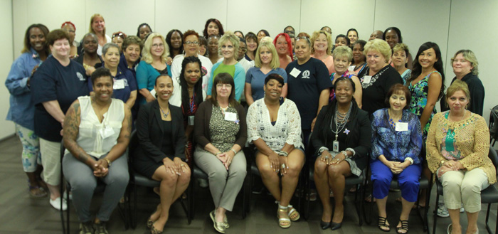 The TWU Working Womens Committee Group Photo